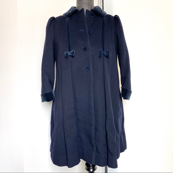 Rothschild Jackets & Coats Rothschild Vintage Wool Velvet Girls Dress